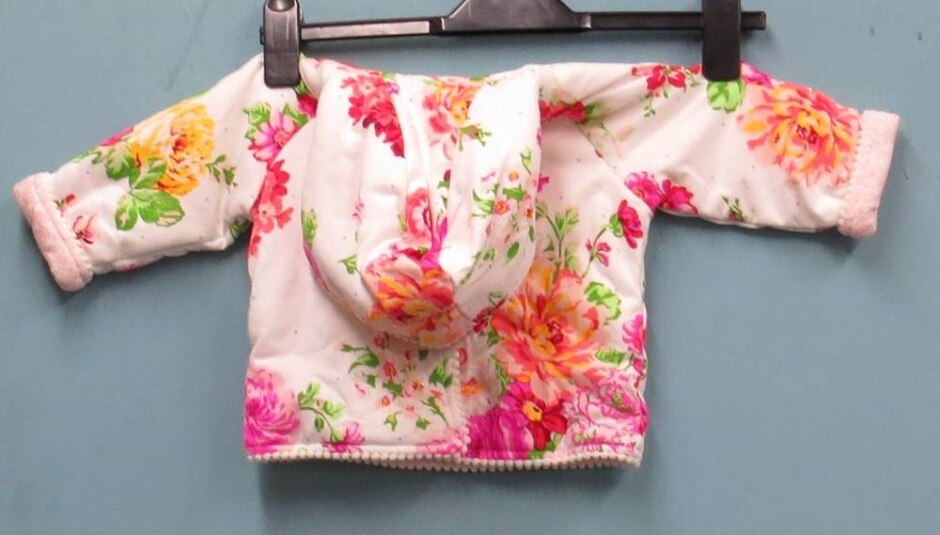 Monsoon Pink Floral Hoodie (bnwt) White Size: 6-9 Months