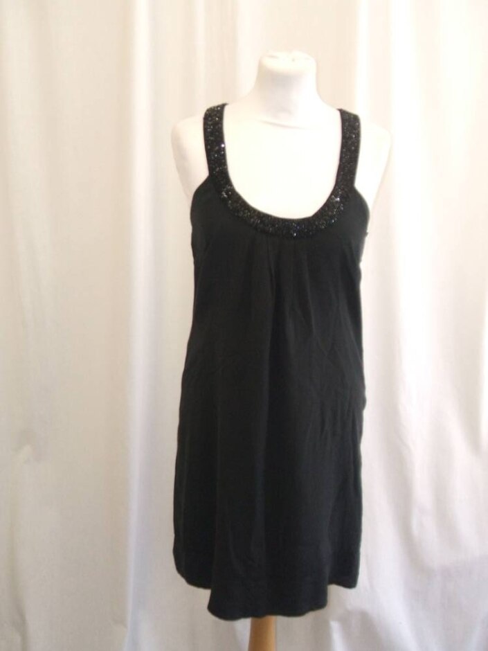 Ted Baker Strappy Party Dress Black Size: 8