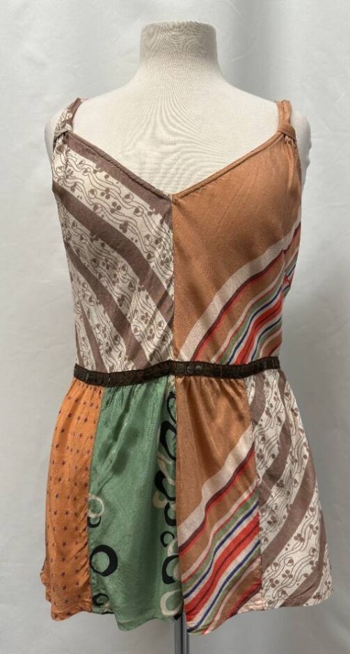 Day Birger Et Mikkelsen  Patterned Vest/camisole Top Mint/cream/brwn Size: M