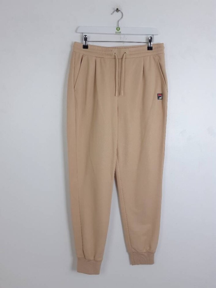 Fila Men's Tracksuit Bottoms Yellow Size: M