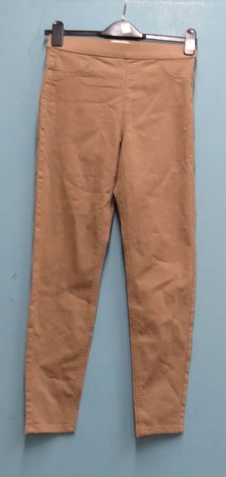 M&s Marks & Spencer Jeggings  Milk Chocolate Size: 8