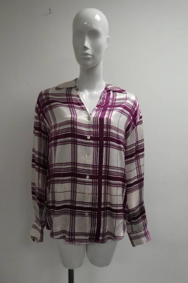Ghost Long Sleeved Top Purple Size: S