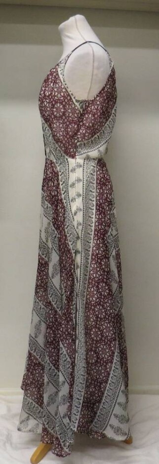 Red Herring Sleeveless Lined Dress Brown Size: 8
