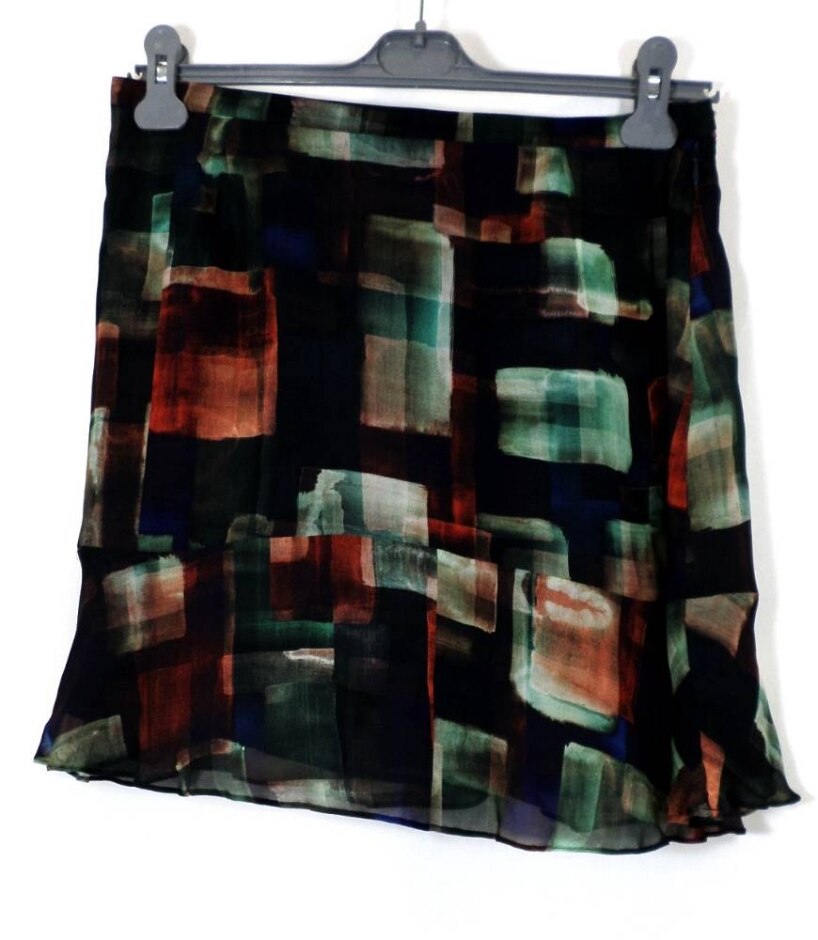 Brora Printed Skirt  Multi-coloured Size: 12