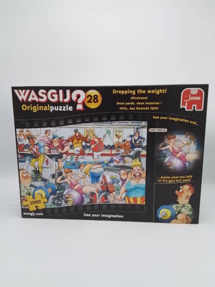 Jumbo Wasgij Jigsaw Puzzle Number 28. Dropping The Weight!