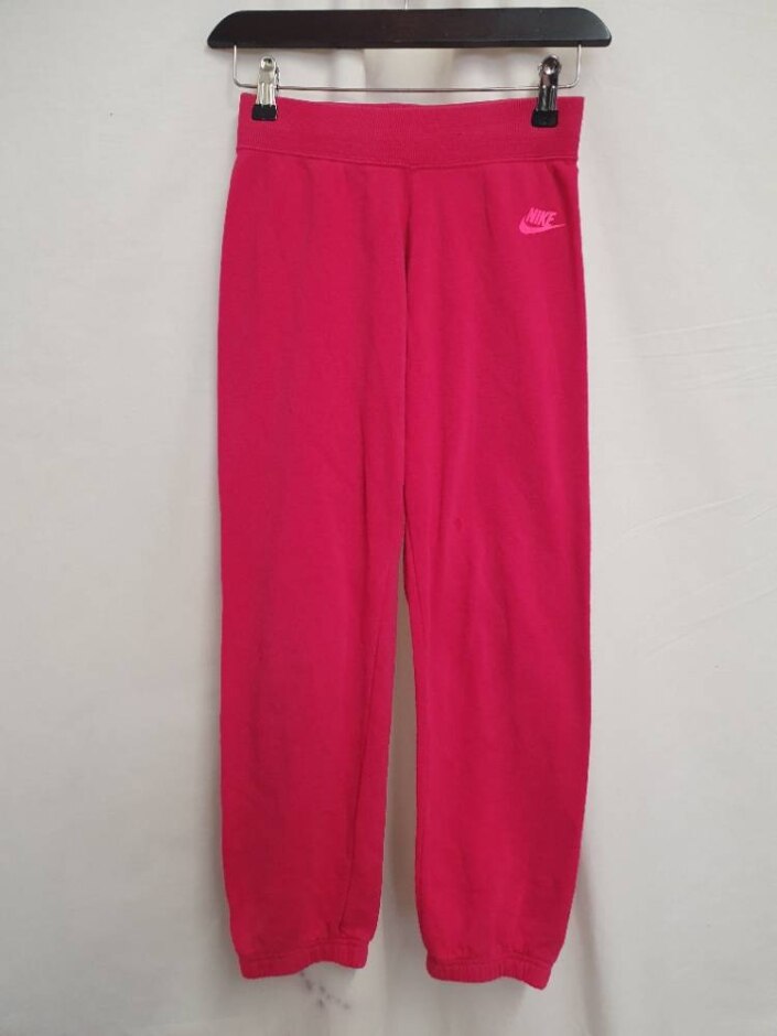 Nike Tracksuit Bottoms Hot Pink Size: 10 - 11 Years