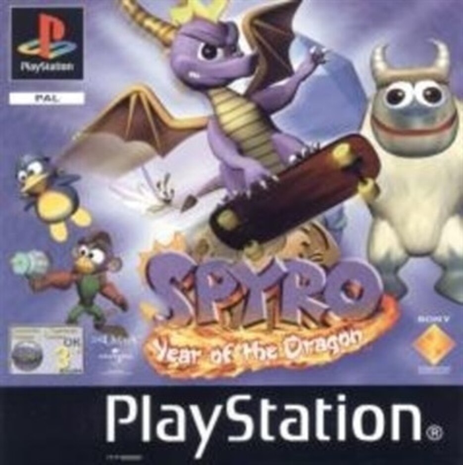 Spyro: Year Of The Dragon. Playstation