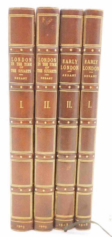 Early London (2 Volumes) And London In The Time Of The Stuarts (2 Volumes)