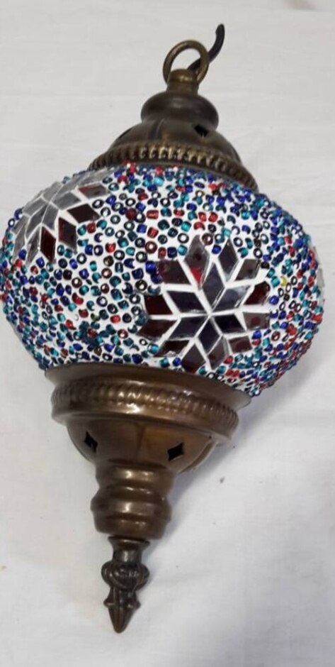 Turkish Glass Lantern  Bowl