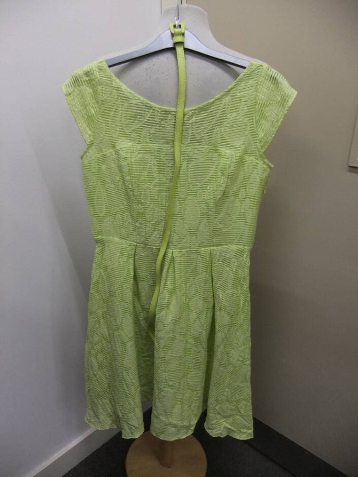 Principles Petite Sleeveless Dress Light Green Size: 8
