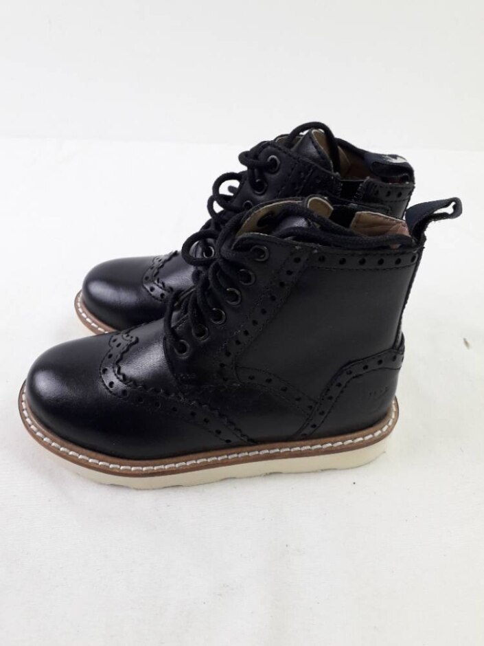Goodwin Smith Kids Leather Boots Black Size: 9 Infant