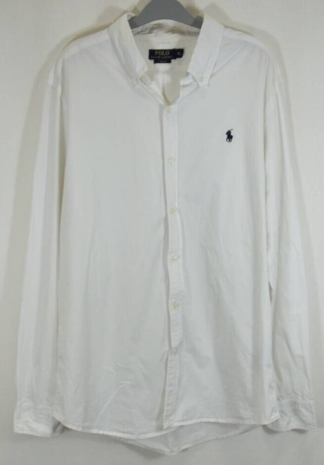 Polo Ralph Lauren Shirt White Size: Xl