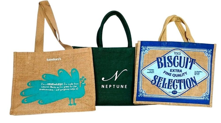 Three Canvas Style Totes Set One
