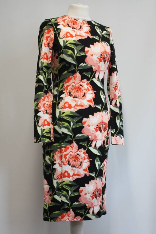 H&m Floral Dress Multi-coloured Size: S