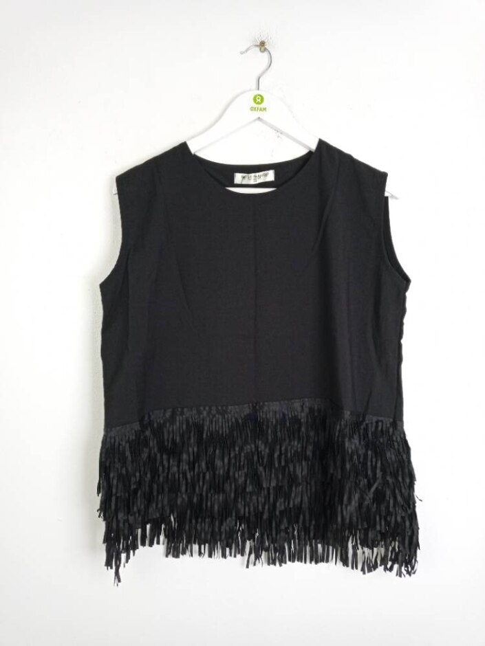 Darimeya Women's Sleeveless Top Black Size: S