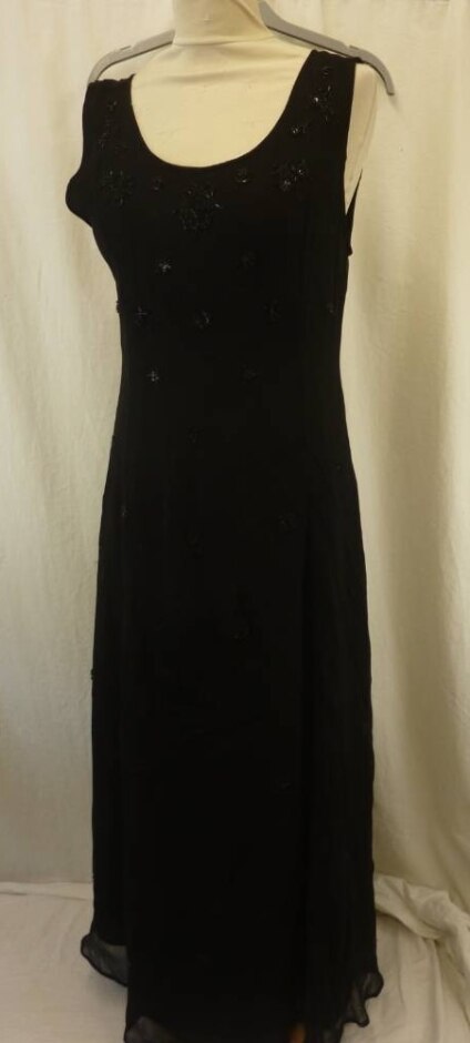 Dorothy Perkins Sleeveless Dress Black Size: 12