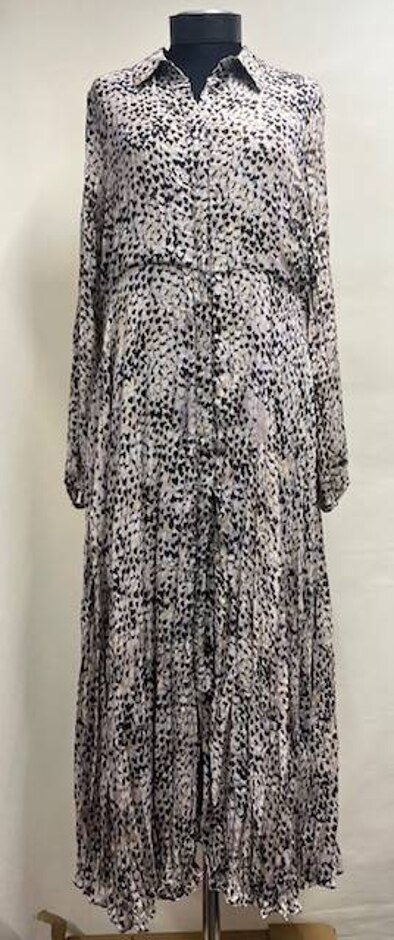 Mint Velvet Purple Willa Heart Print Dress Multi Size: 14