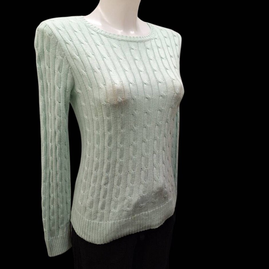 Oodii Womens Jumper Mint Green Size: S