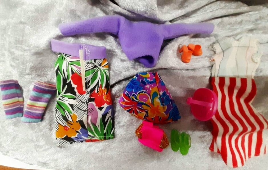 Bundle Of Barbie Clothes- Complete