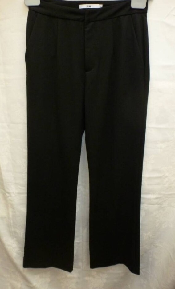 Boa Because Of Alice  Straight Leg Trousers 30/33" Black  Size: M