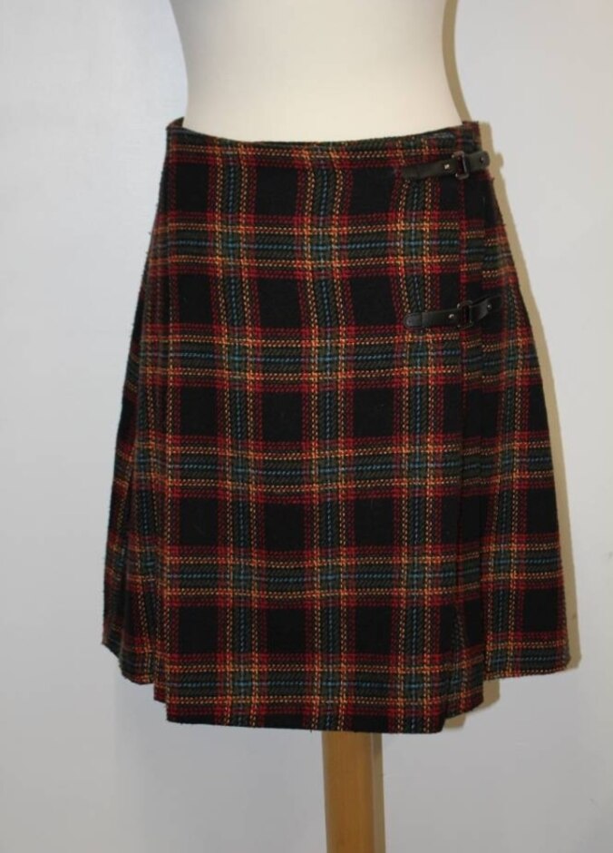Joe Browns Check Skirt Multicolour Size: 16