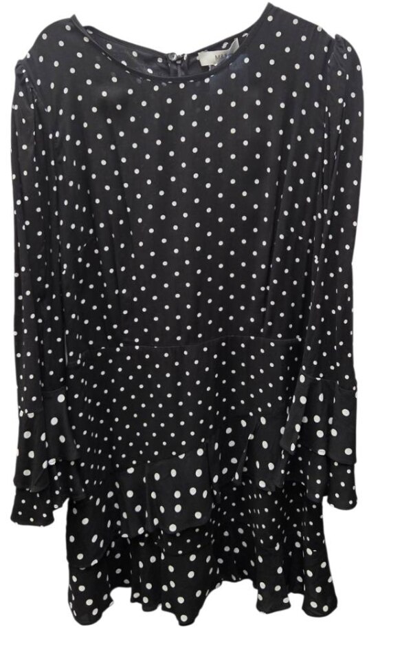 M&s Marks & Spencer Dress Black Size: 12