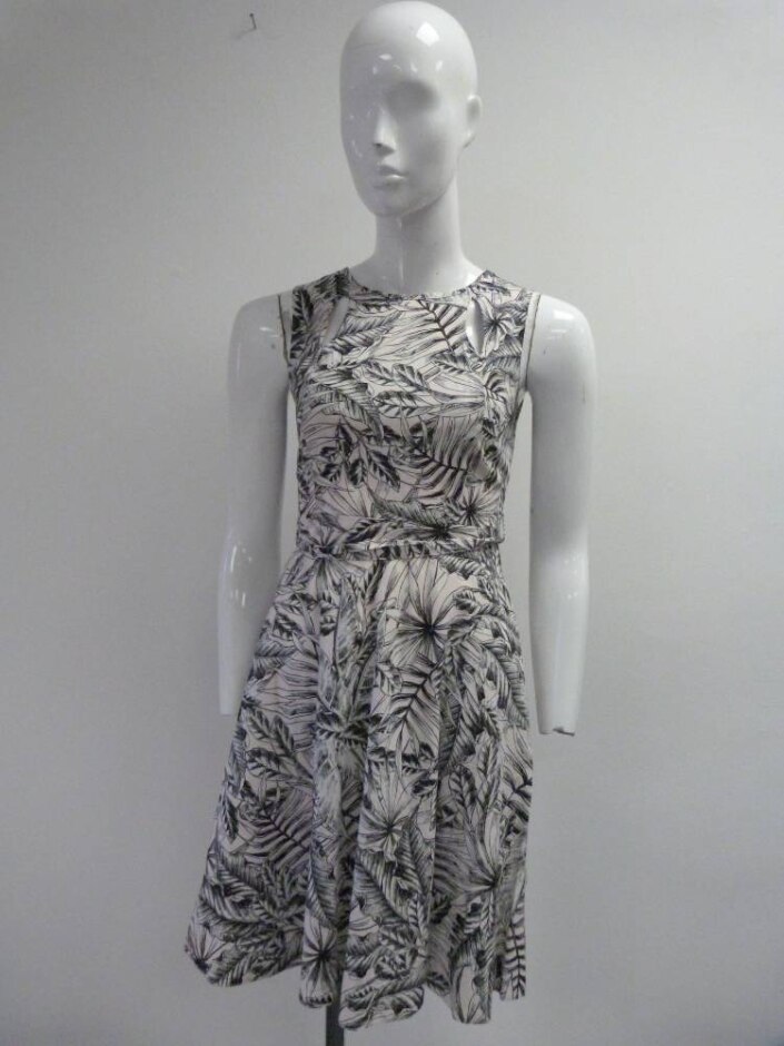 Dorothy Perkins Sleeveless Dress Pink Flroal Size: 6