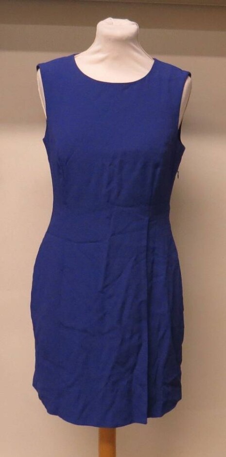 Reiss Sleeveless Dress Cobalt Blue Size: 10