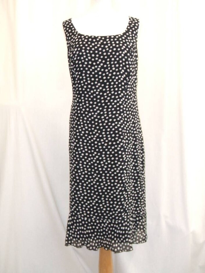 Gerry Weber Party Dress Black & White Size: 14
