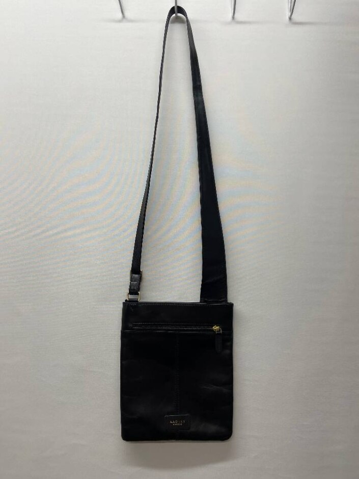 Radley Black Leather Cross Body Bag