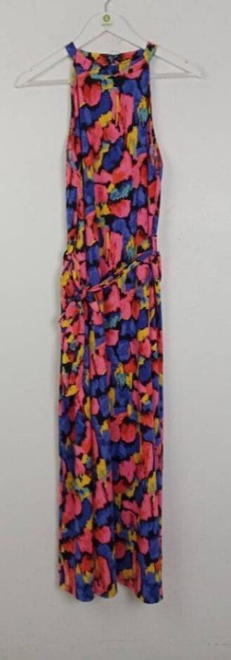 Next Loose Sleeveless Dress Pink Size: 18