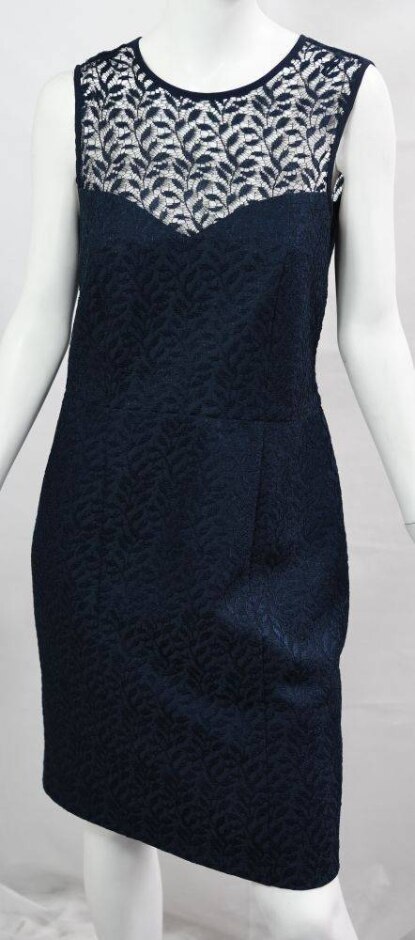 Next Lacey Dress Navy Size: 12