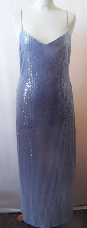 Zara Silver Sequin Ombre Silver Size: M
