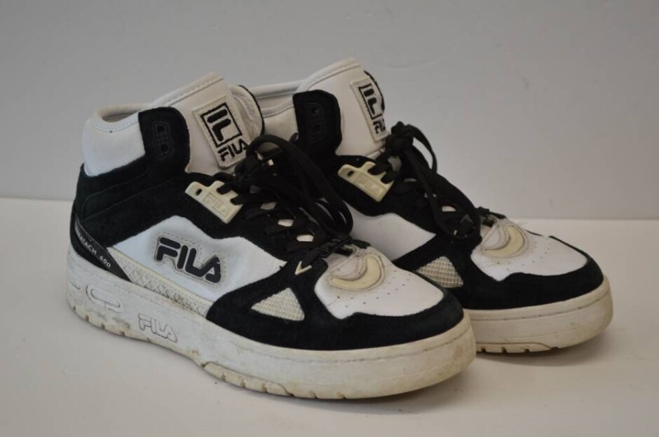 Fila Black & White Trainers - 4