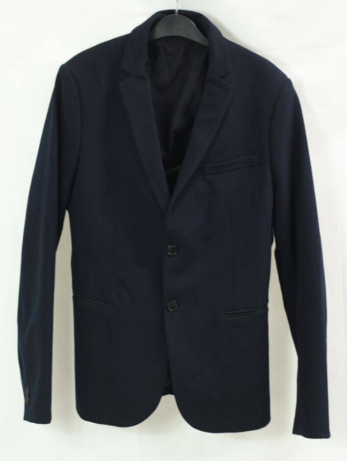Ikks Men Convertible Jacket / Hoodie   Navy Size: S