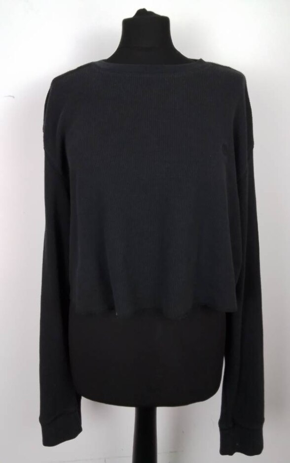 Timberland Cropped Long Sleeved Top Black Size: L