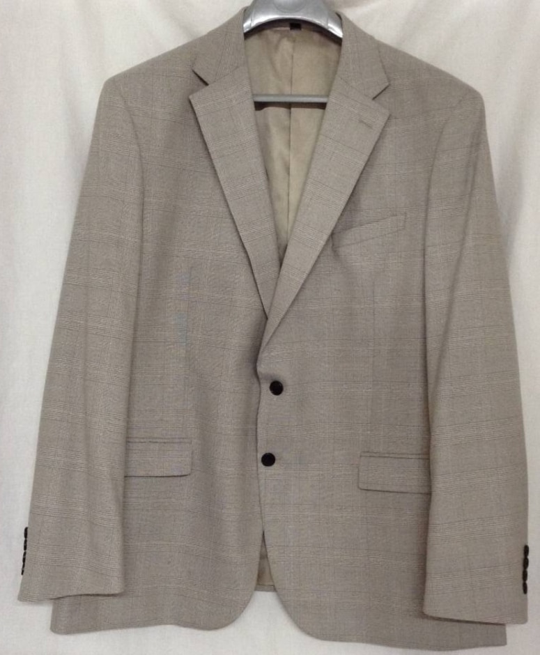 M&s Marks & Spencer Men's Two Piece Suit Cream Size: M