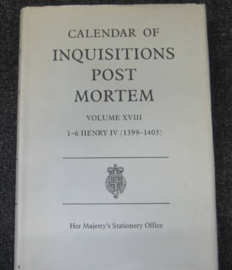 Calendar of Inquisitions Postmortem and Other Analogous Documents