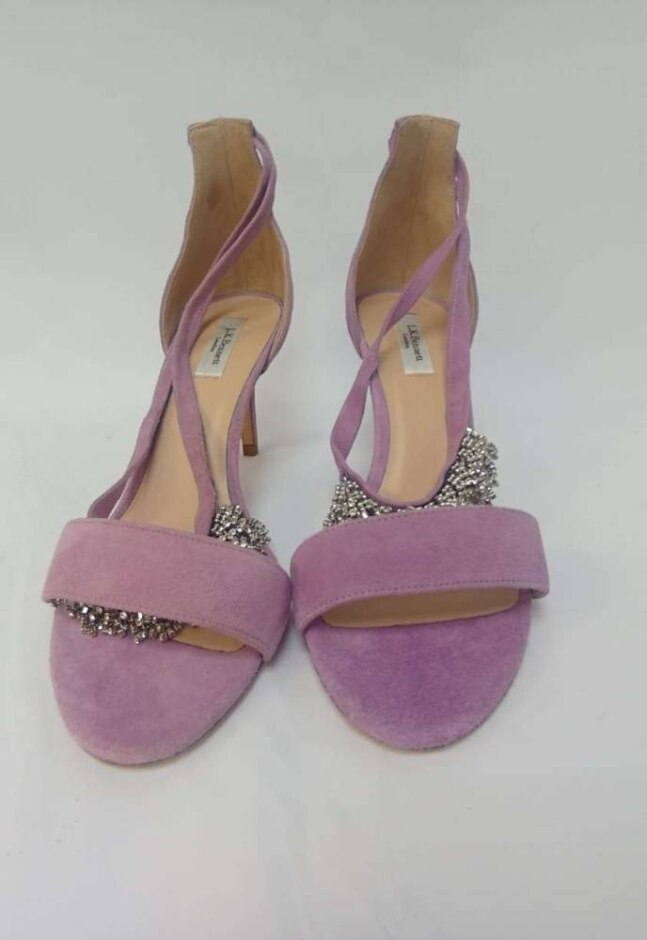 Brand New L.k.bennett London Embellished Pointed Heels
