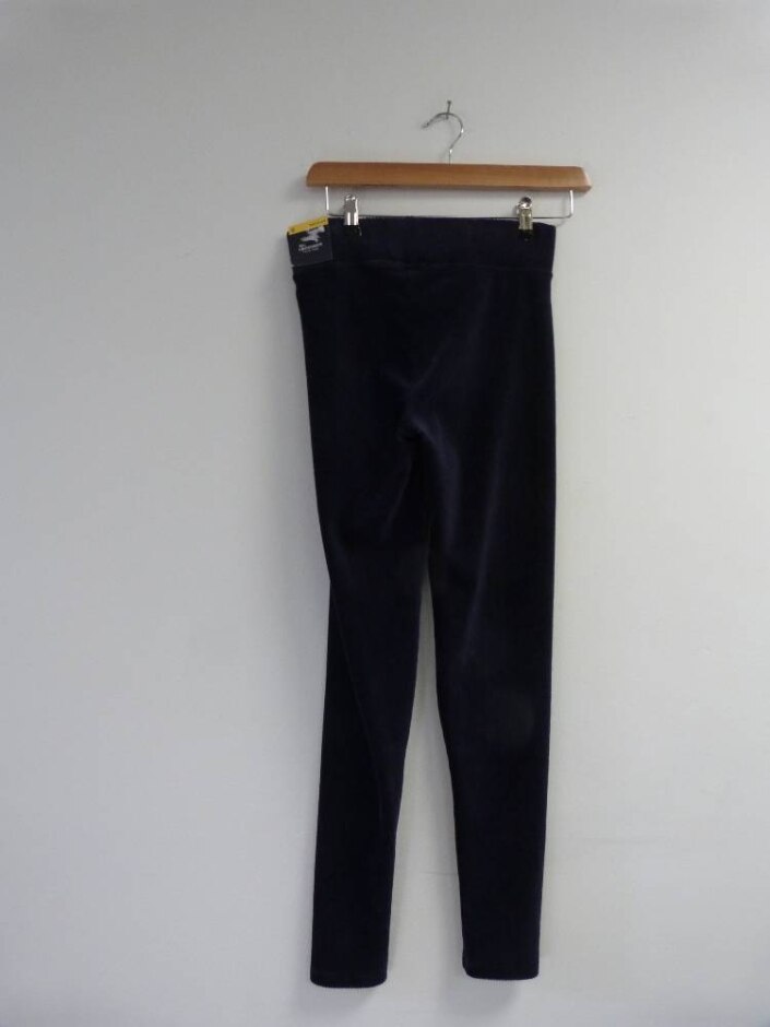M&s Corduroy Leggings Blue Size: 6