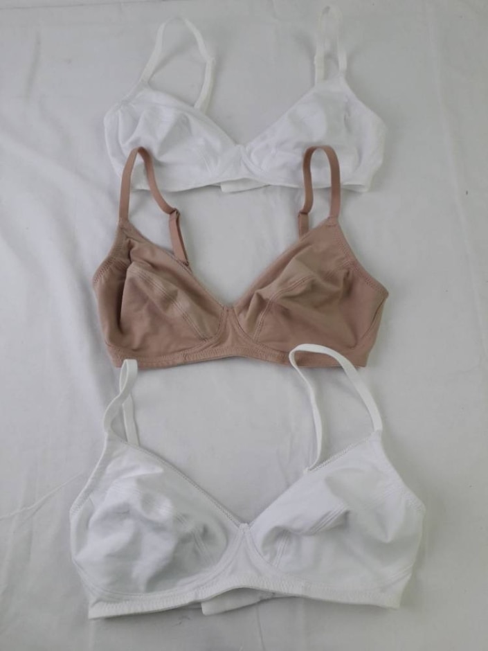 M&s Marks & Spencer 3pcs T-shirt Bra Bundle Multicoloured  Size: 42dd
