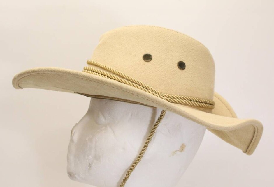 Beige Sun Shade Cowboy Hat
