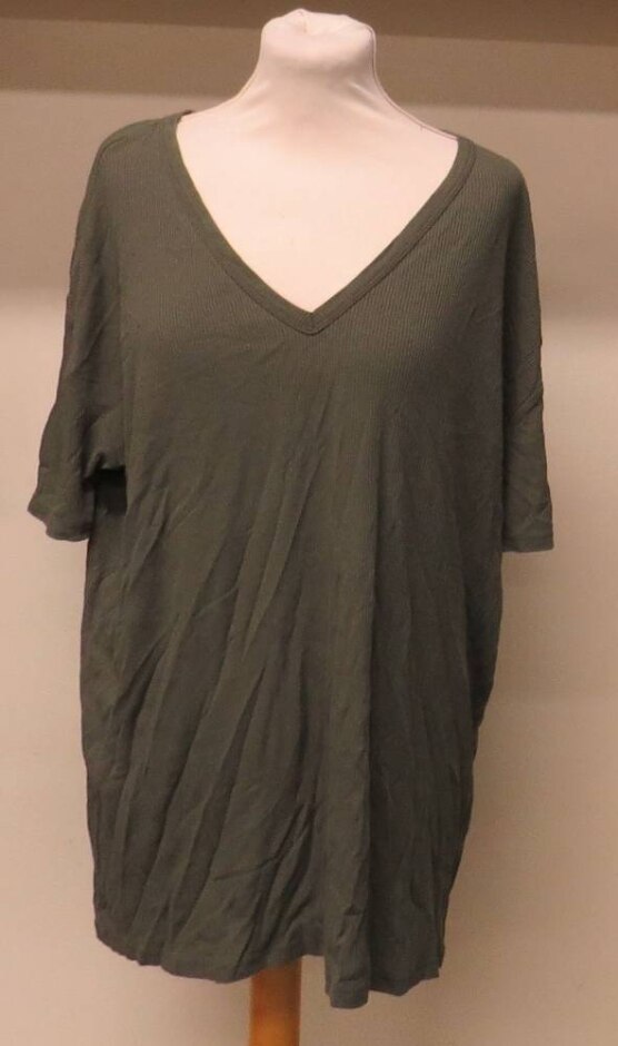 Asos Top Moss Green Size: 14