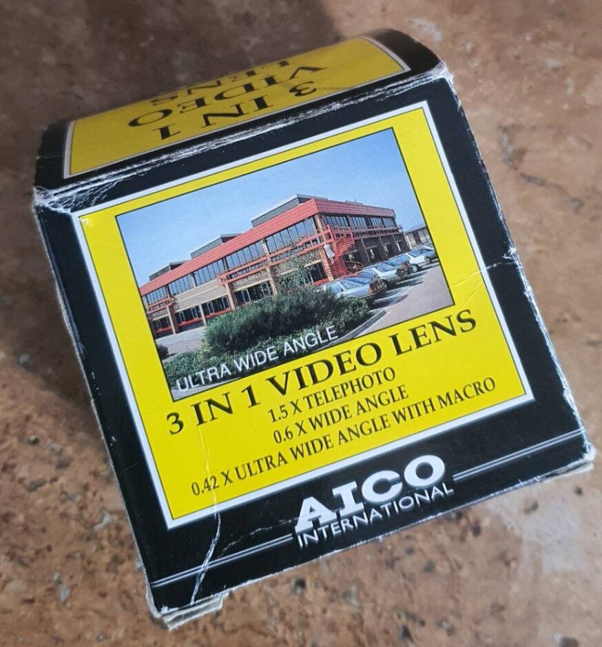 Vintage Aico 3 In 1 Video Lens