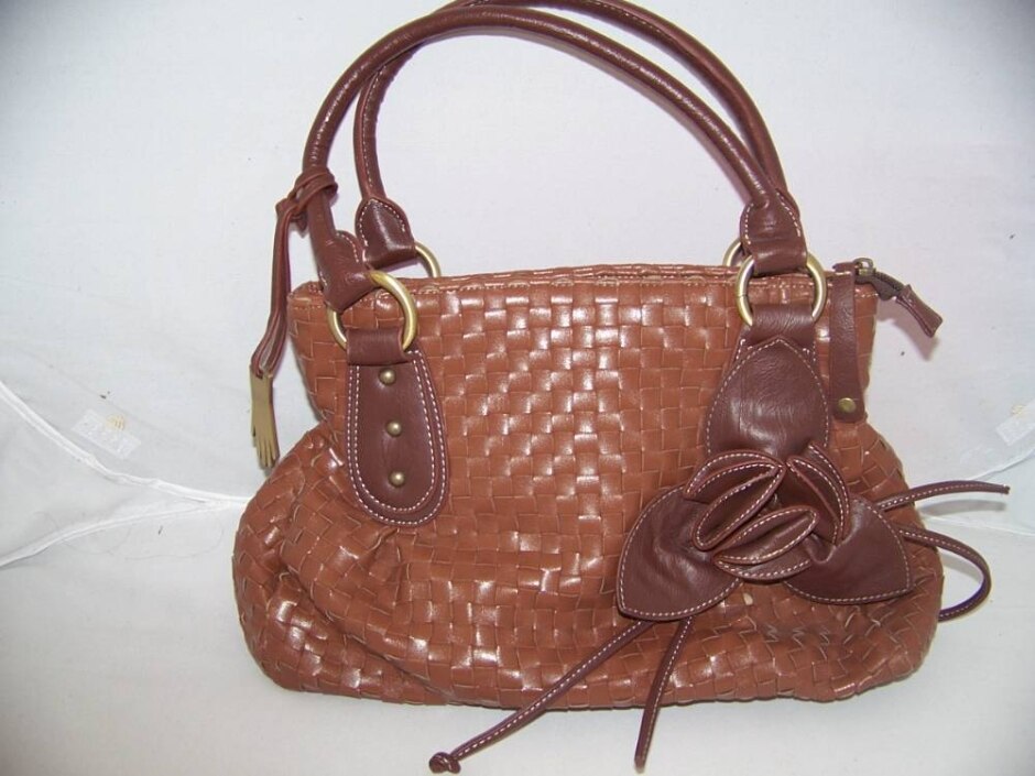 Vintage Leather Dents Handbag