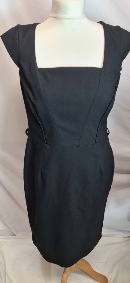 Next Work Dress Black Size: 12