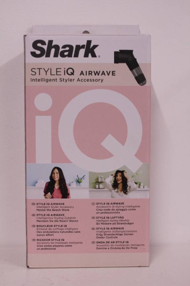 Shark Style Iq Airwave Intelligent Styler Accessory For Beachy Waves - Black