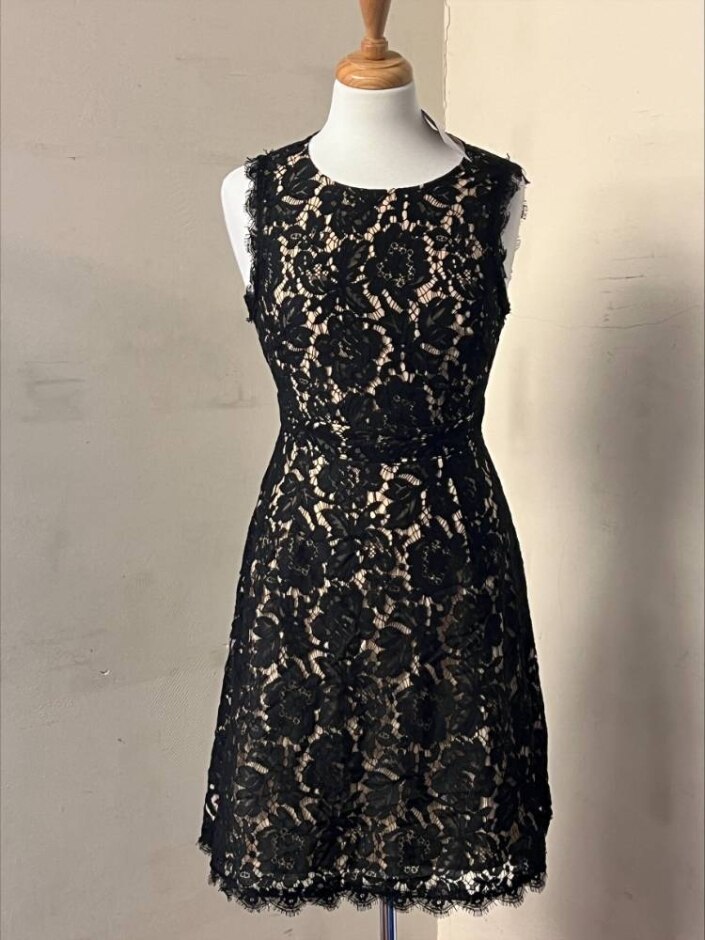 Darling Lace Dress Black Size: S