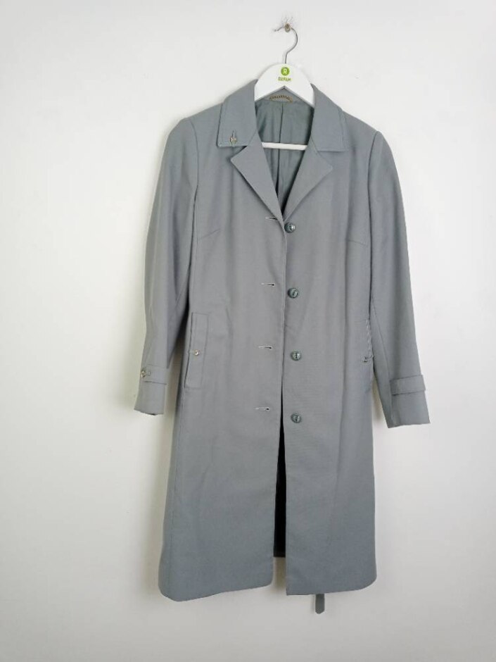 Dannimac Women's Belted Coat Green Size: M