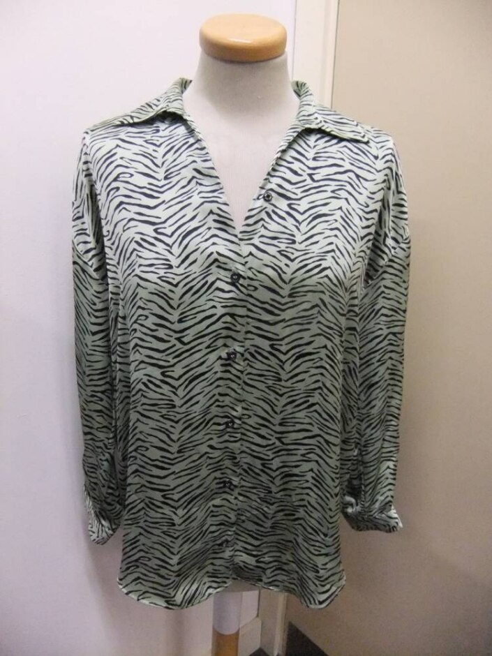 Zara Blouse Green Size: S